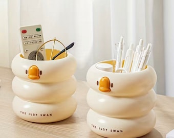 Plastic Duck Pencil Holder