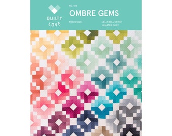 Ombre Gems | Quilty Love