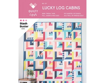 Lucky Log Cabins | Quilty Love