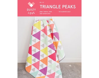 Triangle Peaks | Quilty Love