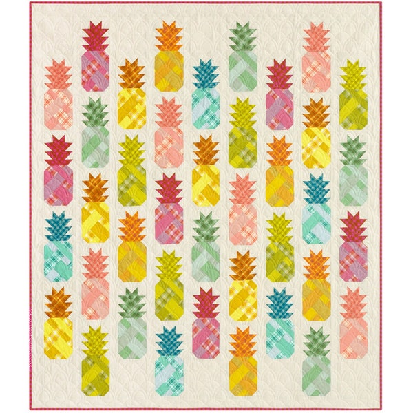 Pineapple Farm Quilt Kit featuring Kitchen Window Wovens | Elizabeth Hartman