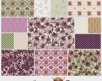 Coneflower Corral | Fat Quarter Bundle