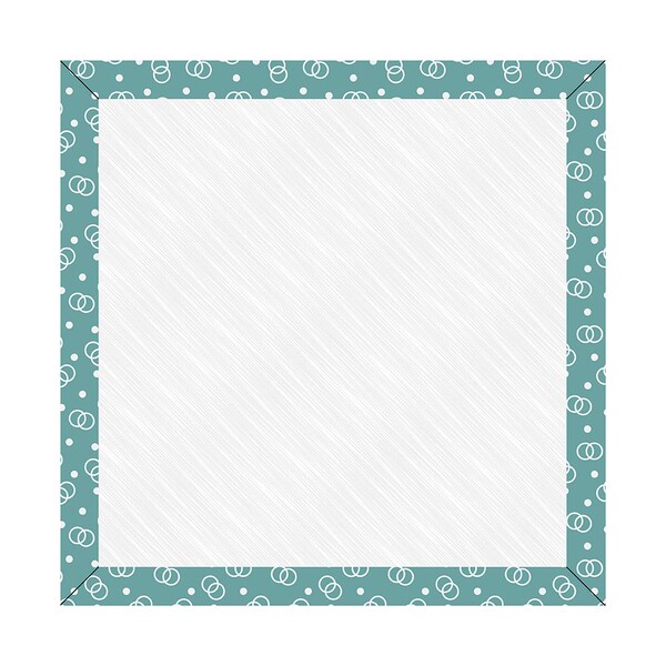 7" Design Board | Cook Book Teal Ring Toss