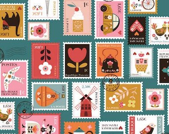 Bon Voyage | Vintage Postage Stamps