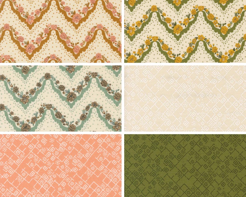 Gleaned Boxed Quilt Kit Featuring Foraged Found and Hand Me Down bild 5