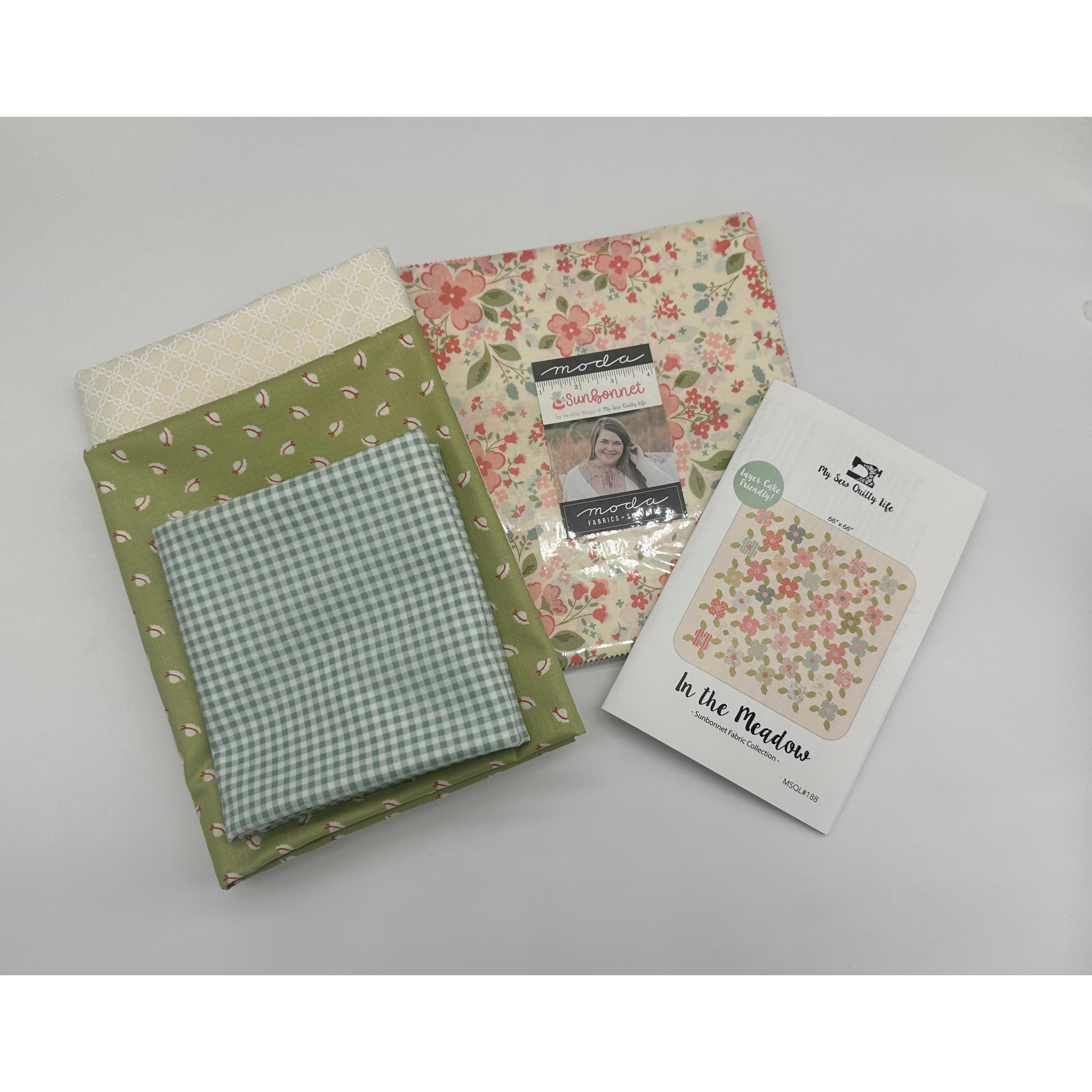 In the Meadows Quilt Kit Featuring Sunbonnet by My Sew Quilty Life - Etsy