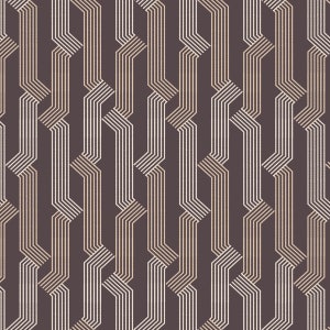 May include: A seamless pattern with a geometric design. The pattern features overlapping lines in shades of brown and beige, creating a repeating pattern of interlocking shapes.