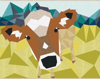 The Cow Abstractions | Violet Craft
