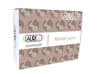 Aurifil 40wt Color Builder 3 Piece Set | Iberian Lynx Mauve