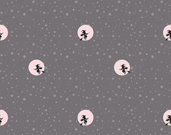 Spooky Schoolhouse | Starry Night Gray Sparkle