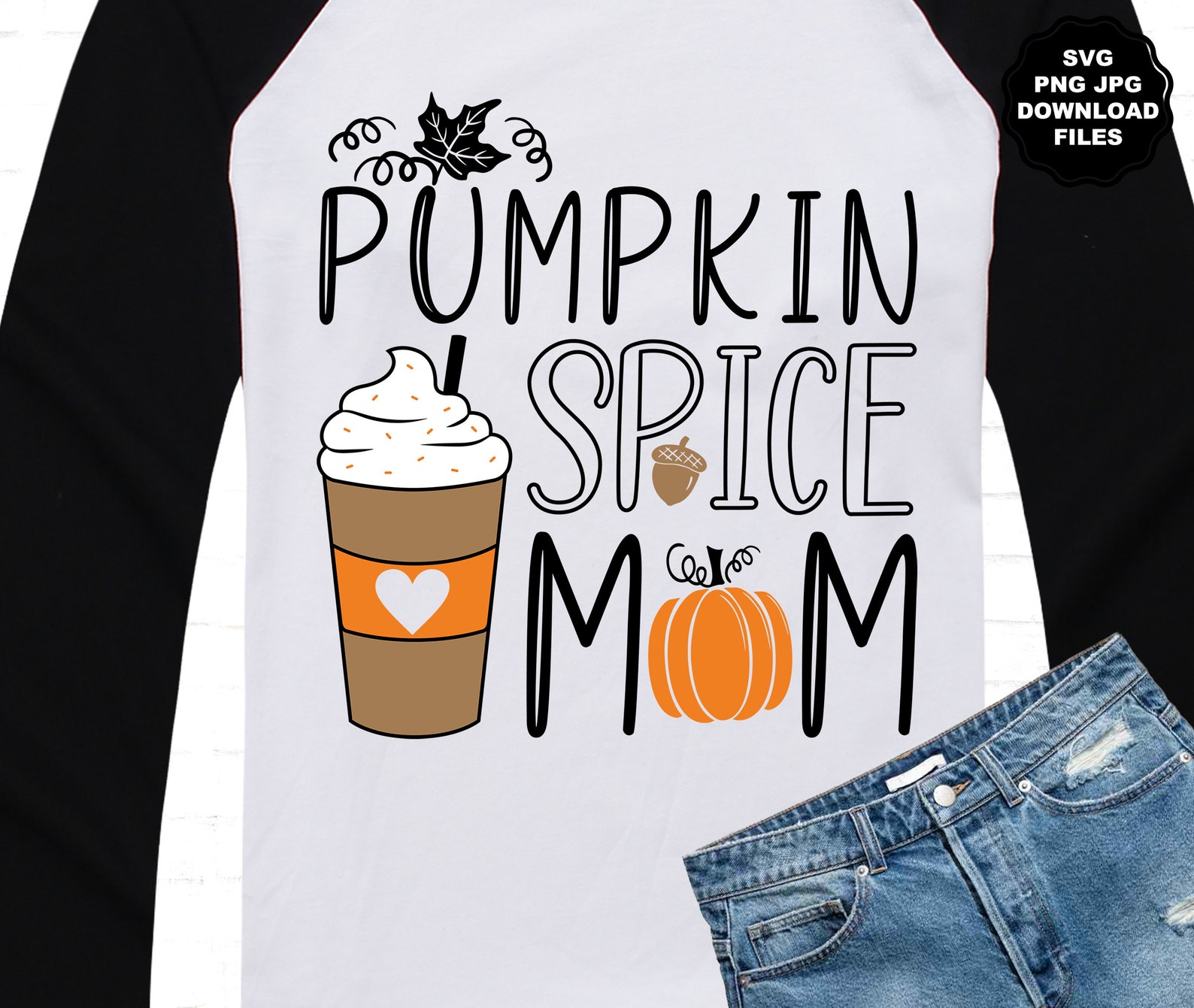 Pumpkin Spice Mom Latte SVG Pumpkin Spice Latte SVG Fall - Etsy