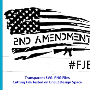 2nd Amendment Distressed Flag Svg, Lets Go Brandon Svg, #FJB PNG, Conservative Trump, Freedom, American Flag, Red Blue Stars Stripes, Cricut