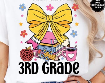 Lazo de lápiz con forma de coqueta SVG PNG, Lazo de profesor con forma de coqueta, Lazo de profesor con forma de coqueta SVG, Regreso a clases, Agradecimiento al profesor, Lápiz de profesor con forma de coqueta de tercer grado