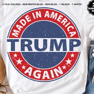 Trump SVG, Trump Png, Feito na América Novamente, Faça a América Grande Novamente, MAGA, América Primeiro, Salvando a América, A Era de Ouro, Tarifas DOGE EUA