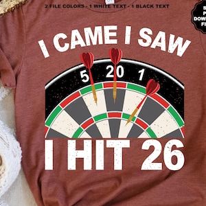 Dartbord, darts, sport, I Came I Saw I Hit 26, 26+, Bier aan het drinken