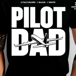 Pilot Dad SVG, Pilot Dad PNG, Papa SVG, Papa Png, Vatertags-Svg, Vatertag Png, Papa Fluggesellschaft Pilot, Papa Pilot, Pilot Sublimation