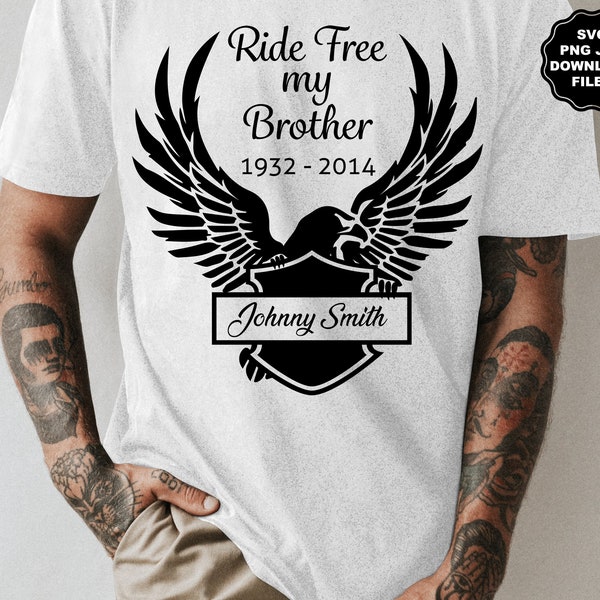 Motorcycle With Angel Wings Svg - Etsy