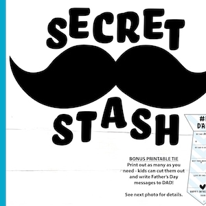 Bigode preto svg, bigode secreto svg, dia dos pais, bônus de gravata para impressão pai PNG JPG SVG Cricut Clipart camiseta Transferências de vinil presentes