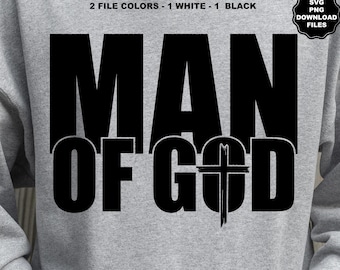 Man Of God SVG, Man Of God PNG, Man Of Faith, Husband Of Faith, Pastor, Youth Minister, Men Of Faith, Christian Man, Christian Brother