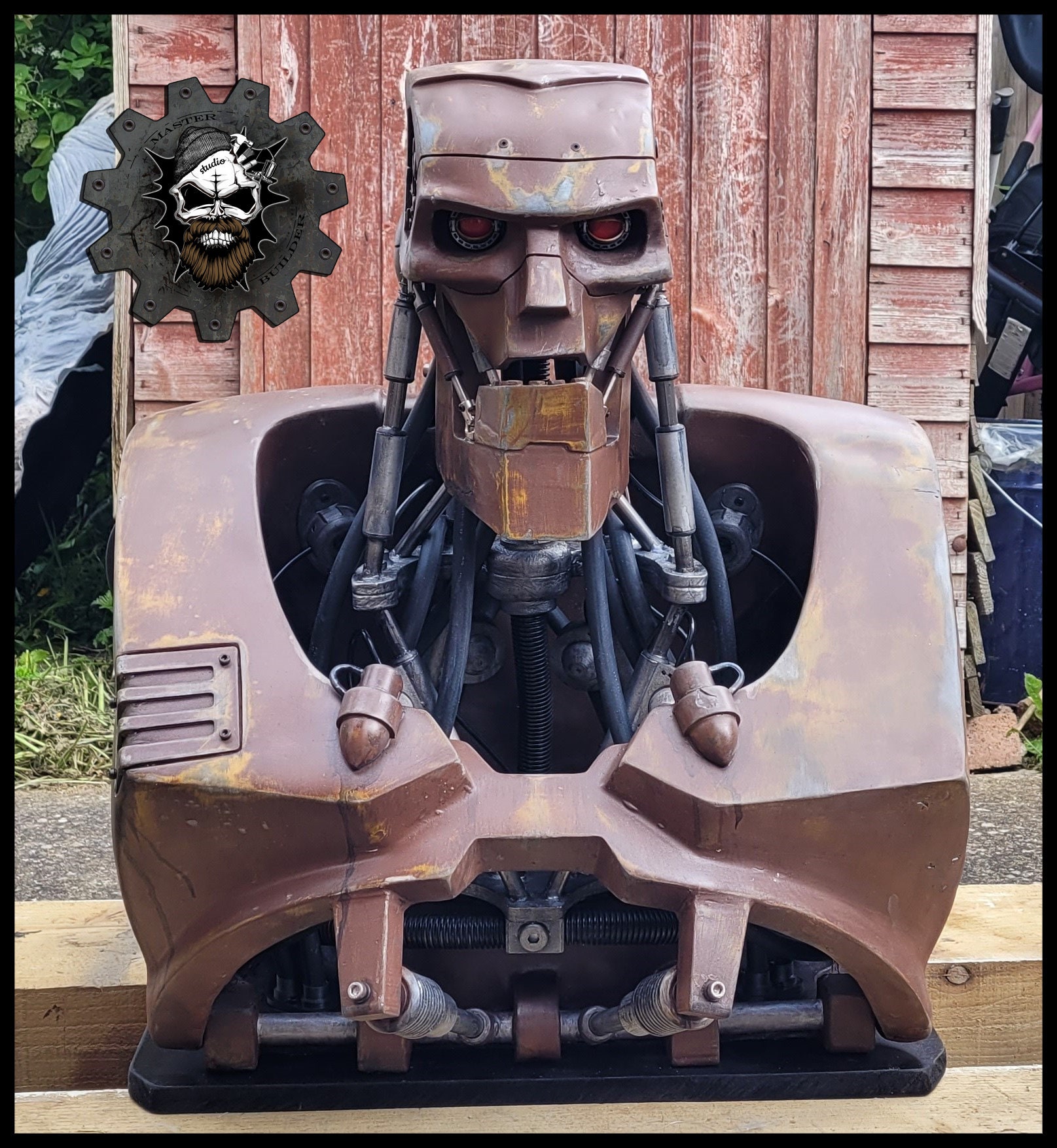 ABC Warrior Judge Dredd War Robot Bust Lifesize 2000AD Hammerstein Made to Order Etsy