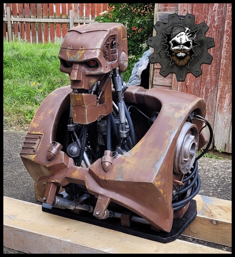 ABC Warrior Judge Dredd War Robot Bust Lifesize 2000AD Hammerstein Made to Order Etsy