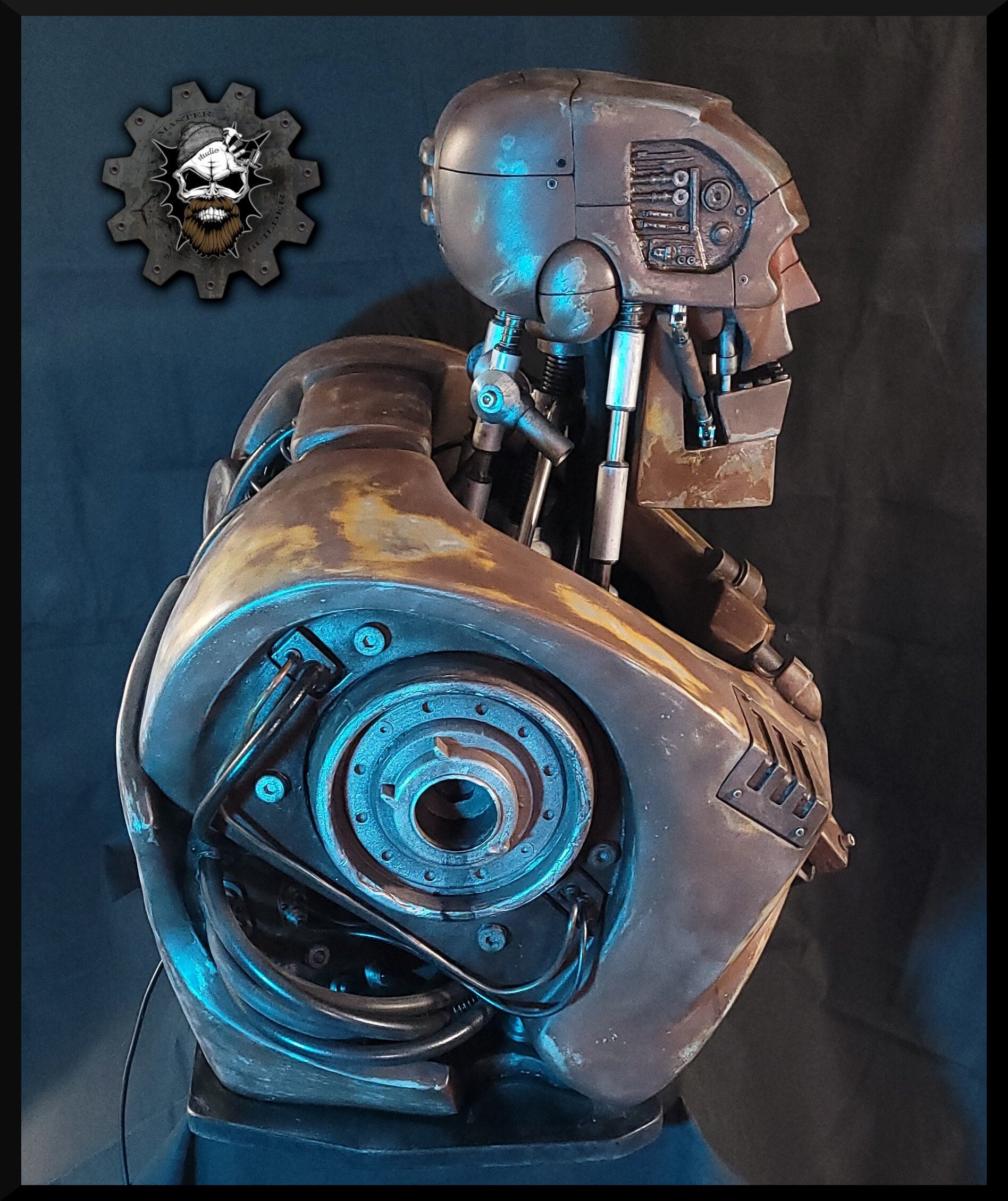 ABC Warrior Judge Dredd War Robot Bust Lifesize 2000AD Hammerstein Made to Order Etsy