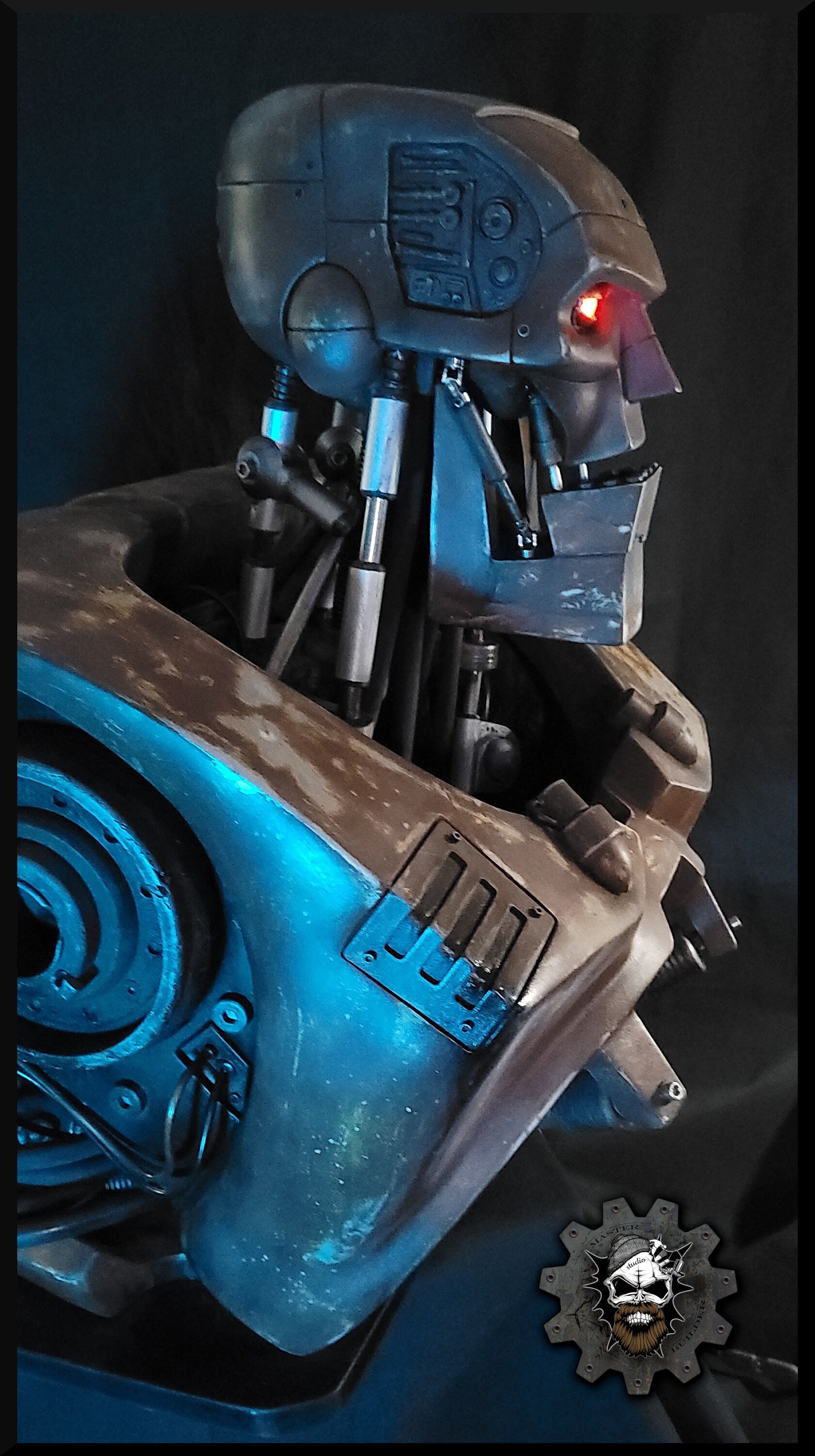 ABC Warrior Judge Dredd War Robot Bust Lifesize 2000AD Hammerstein Made to Order Etsy