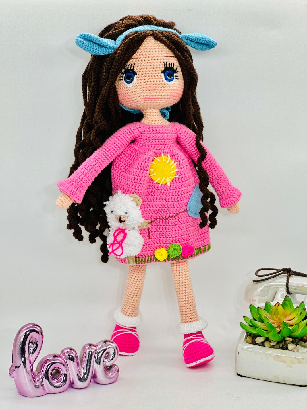 Amigurumi Doll for Sale, Crochet Amigurumi Doll, Stuffed Doll