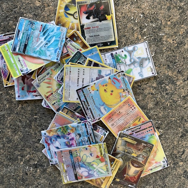 Mini Pokemon Cards