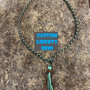 Custom Liberty Rein, Neck Rope