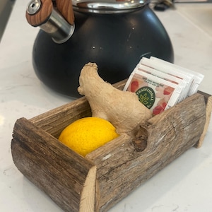 Rustic Reclaimed Wood Box: Small Boho Planter, Farmhouse Storage - Etsy