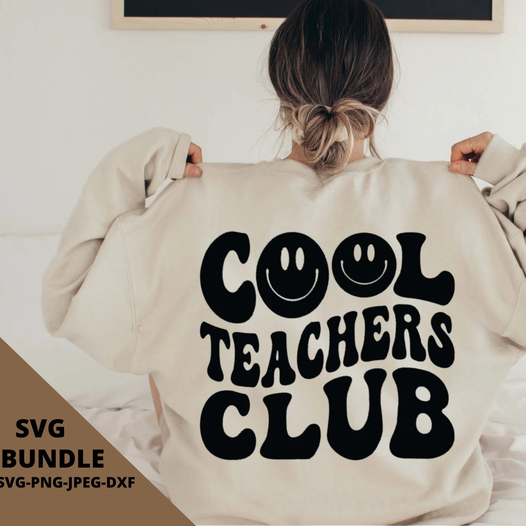 Cool Teachers Club SVG