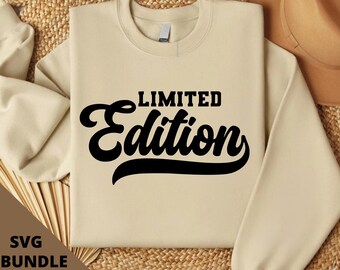 Limited Edition SVG, positieve Svg, vintage, retro svg, Good Vibes, png, bestand knippen