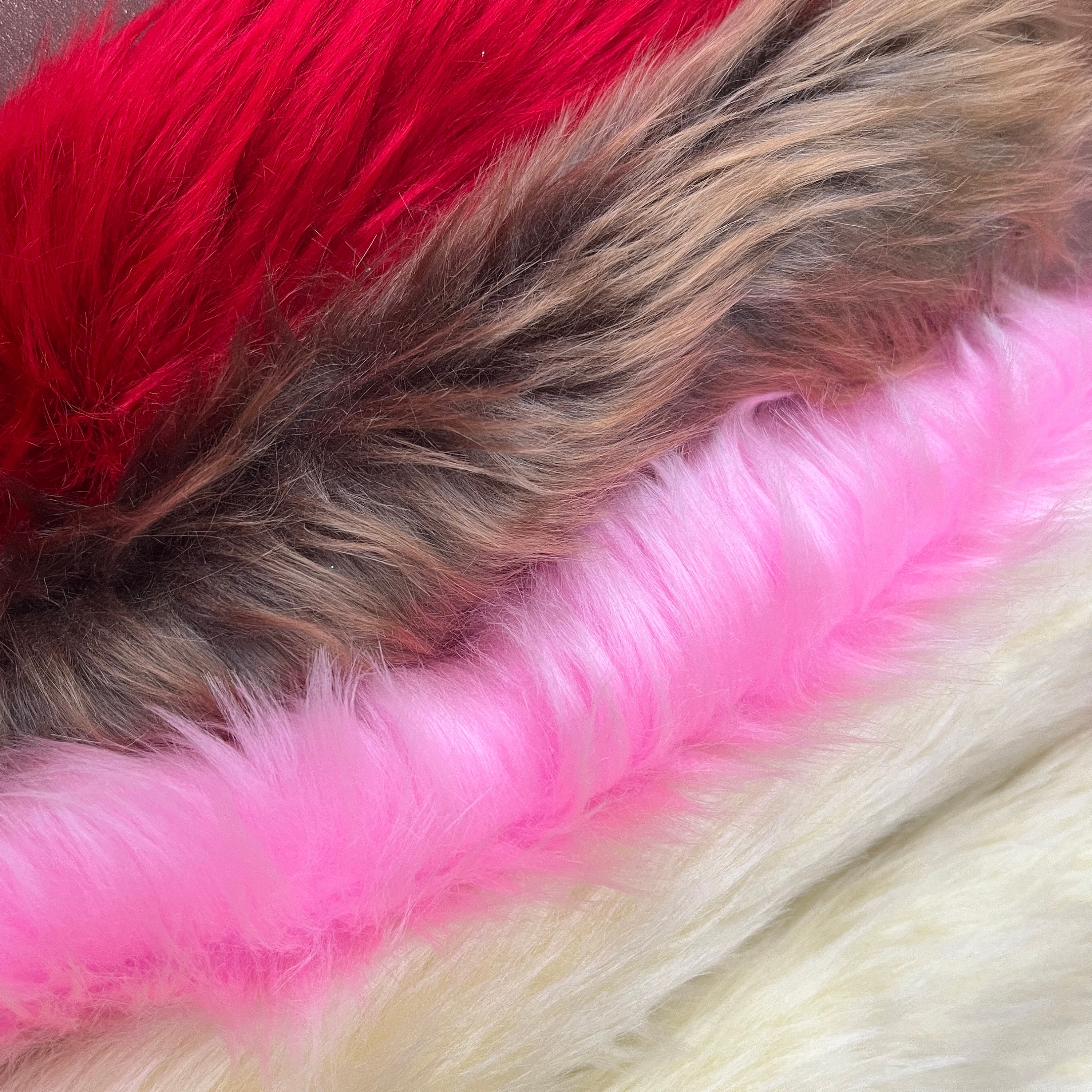 shaggy long coat（baby pink） Shaggy Long Women Coat,fuzz Baby Pink Long Jacket,light Faux