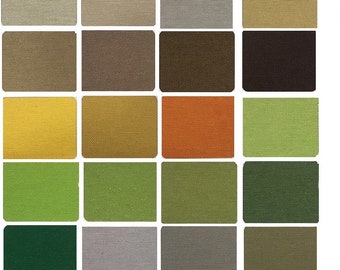 Upholstery canvas fabric, wide 1.96 yards, Water and oil repellent, 58 solid colors, durable, home decoration, cushion, pillow, sofa, bag