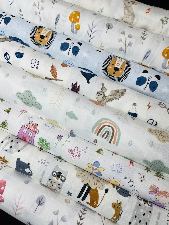 Gauze Fabric Double Gauze Baby Blanket Double Gauze Fabric, Wide