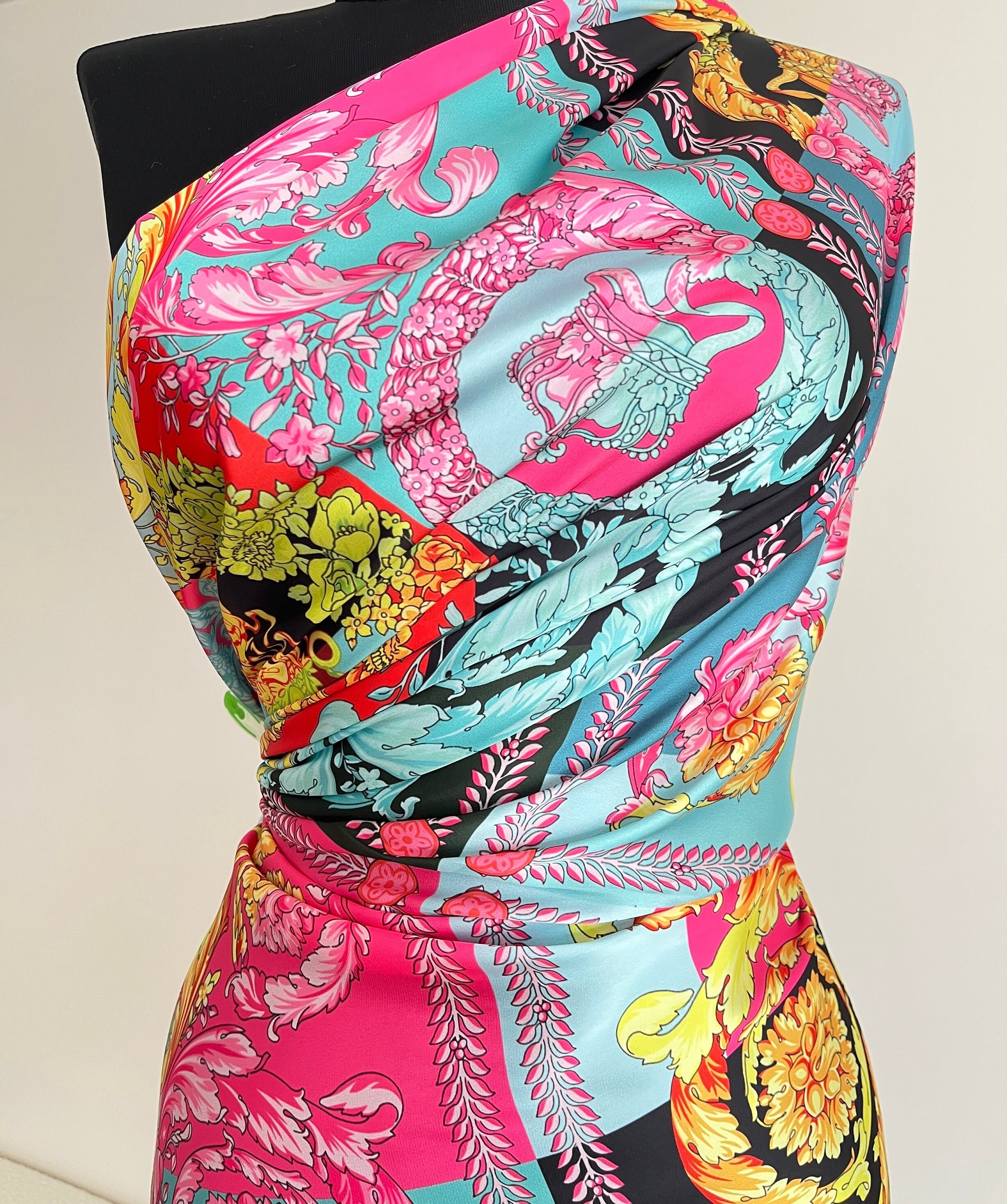 Chain Print Dress