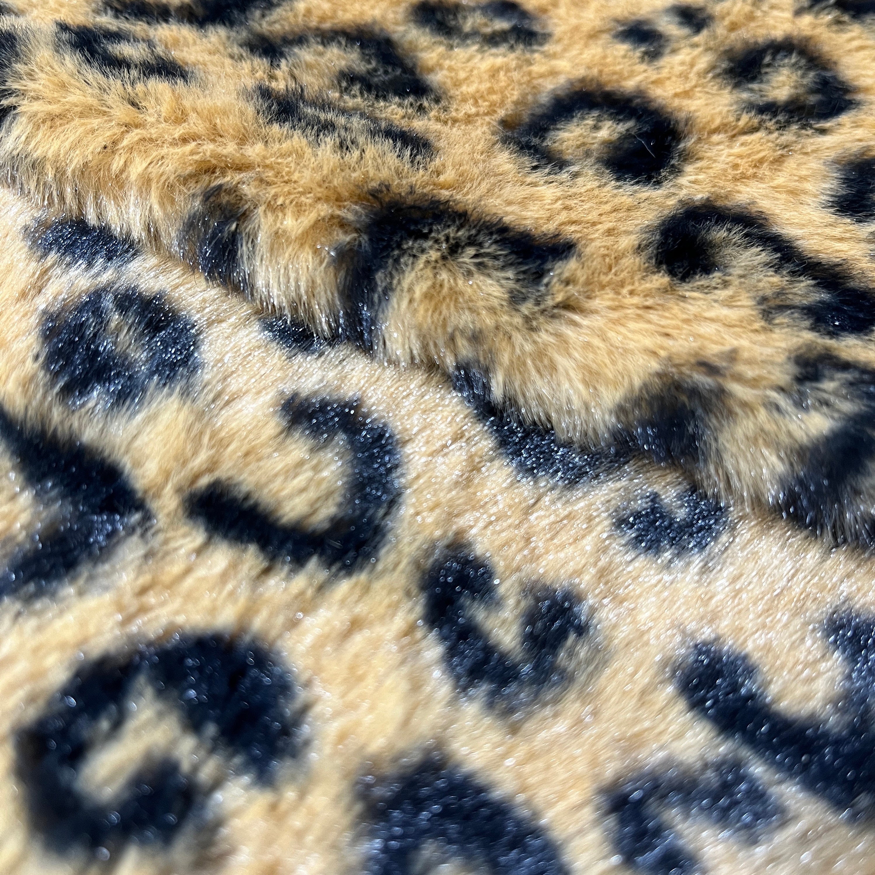 小物 leopard pattern wrinkle stole Leopard Fur Stole - Etsy