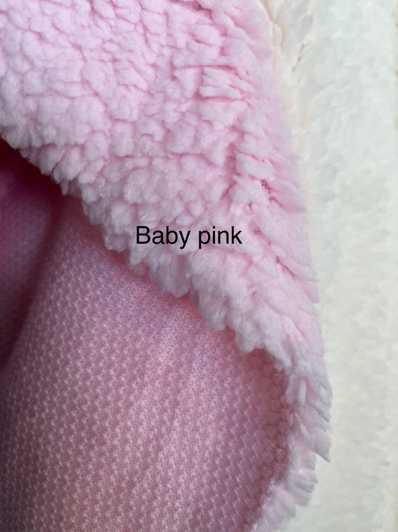 Plush Fabric, 8 more color, Sherpa Teddy plush, Lamb Velvet Fabric, plush stuffed toys fabric, Soft plush, Thick Fabric, teddy bear, image 5