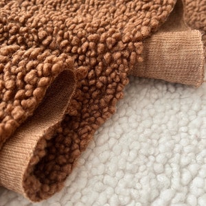 Teddy Boucle Fabric, Wide 62