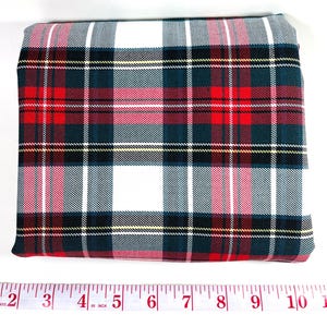 Rot grüner Schottenkaro Stoff, 1,50m breit, Schottenkaro, Gabardine mit Schottenmuster,