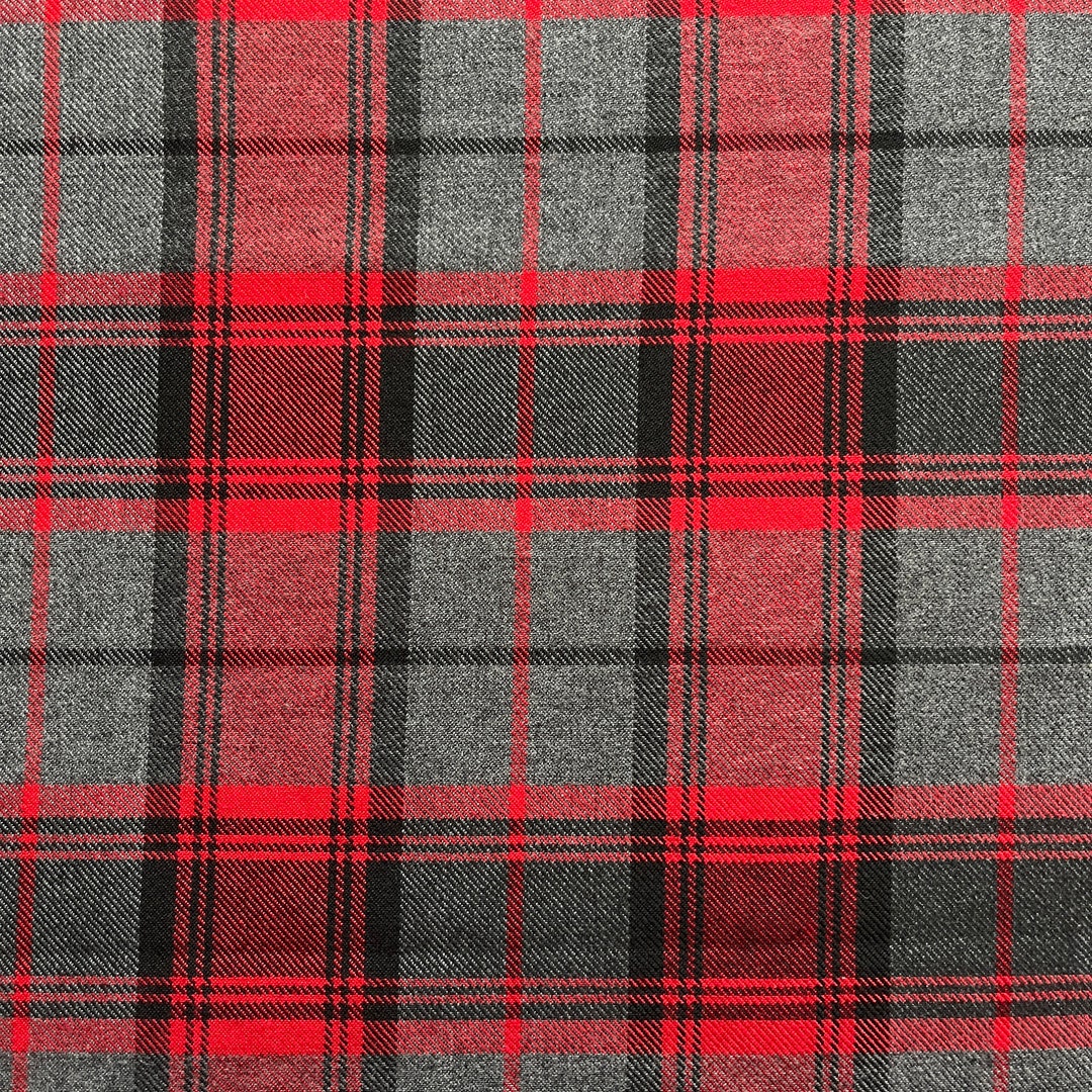 ジャケット・アウター IDA PLAID(RED)ZIP UP HTR GREY IDA PLAID(RED)ZIP UP HTR GREY