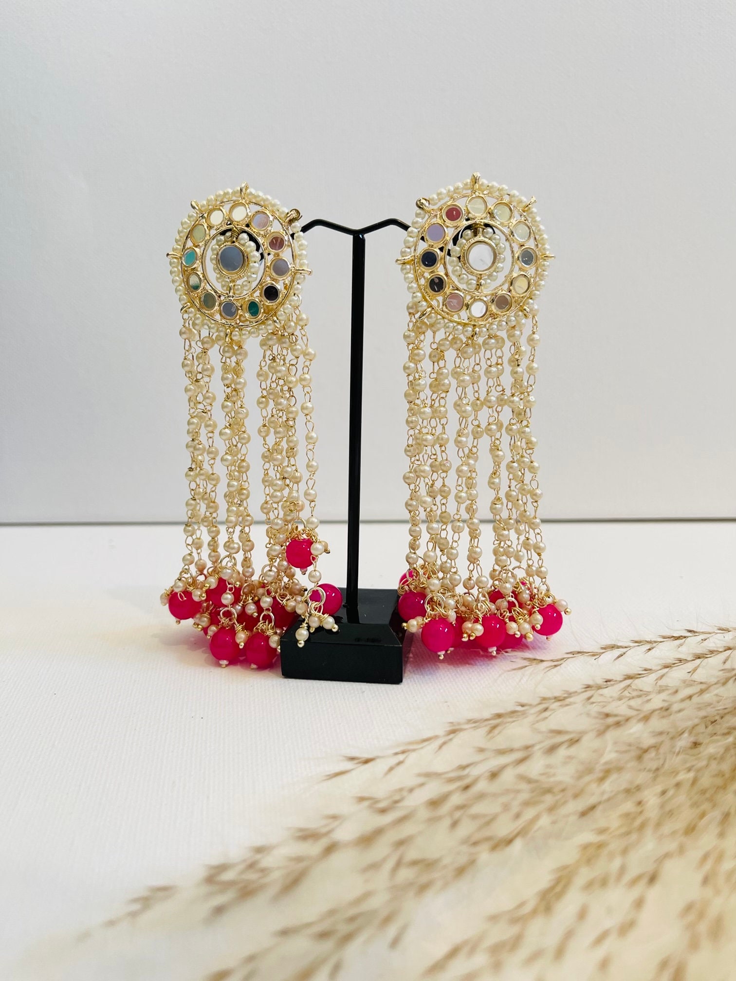 Amazon.com: Fashion jewelry designer imitation pearl camellia charm dangle  earrings for women (MISASHA black): Clothing, Shoes & Jewelry