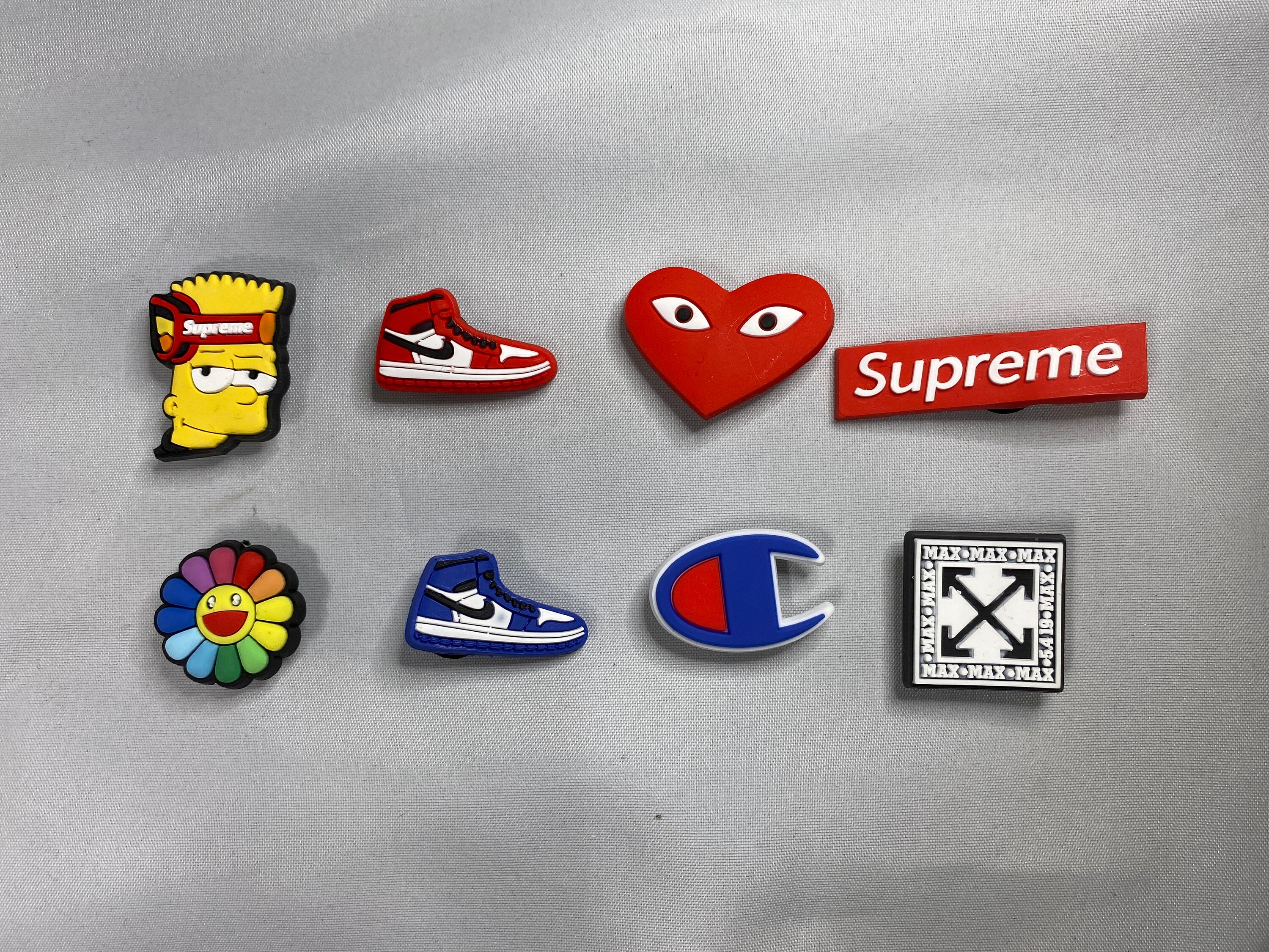 hypebeast crocs charms