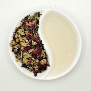 ZELDA'S LULLABY : Eine von Videospielen inspirierte lose Blatt-Kräuterteemischung