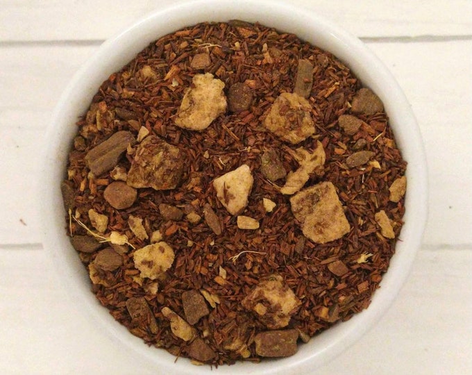 DEADPOOL'S Spicy Apple: A Marvel Avengers Inspired Loose Leaf Herbal Tea Blend with Roobios