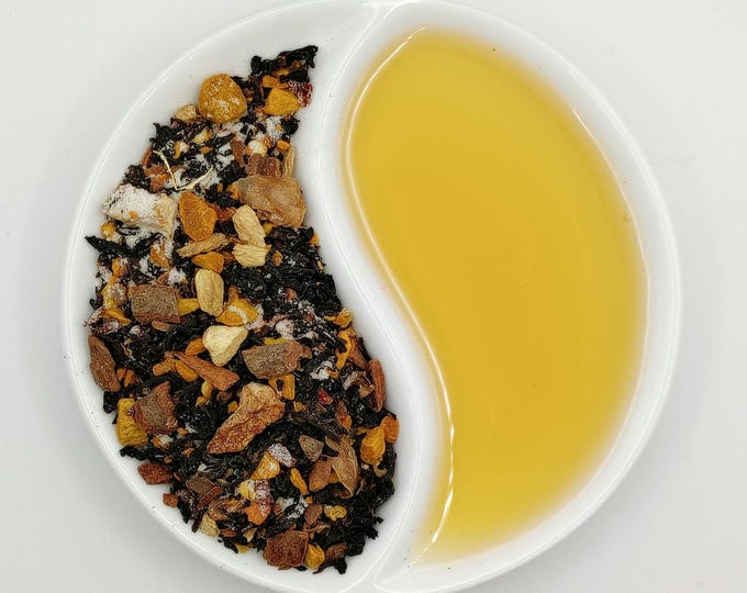 The SORCERER'S STONE: a turmeric chai warm spice tea blend