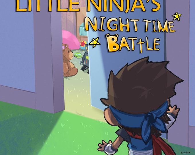 Little ninja's nighttime battle