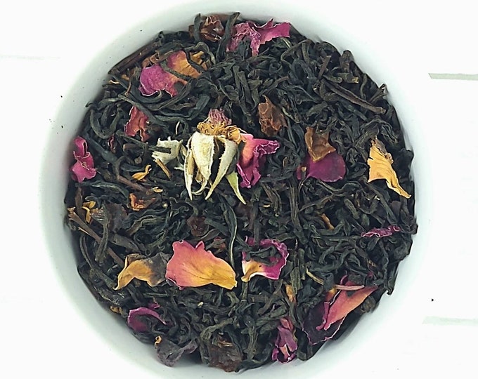 The BLACK WIDOW: A Comic Book Hero Inspired Loose Leaf Black Tea Blend