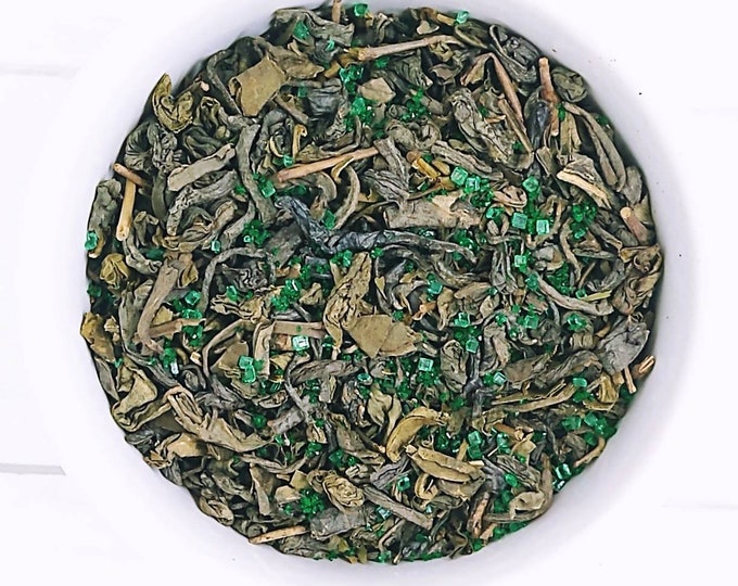 SUPERMAN'S KRYPTONITE: A loose leaf green tea blend inspired by DC Comics Superman